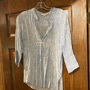 Counterparts Light Blue Floral Blouse